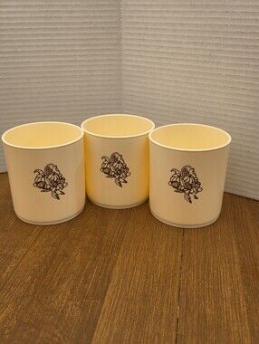 3 Vintage Harvest Canisters